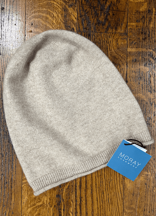 Plain Knit Beanie | Mid Brown