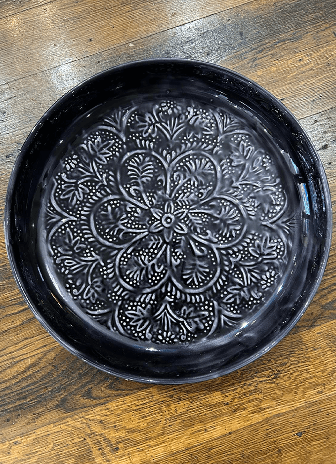 Enamel Platter | Slate