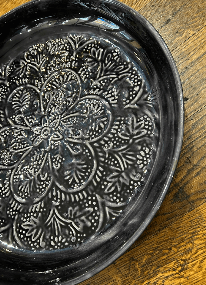 Enamel Platter | Slate