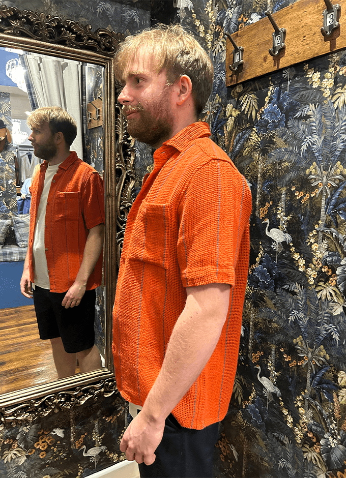 Point Break Shirt | Tangerine