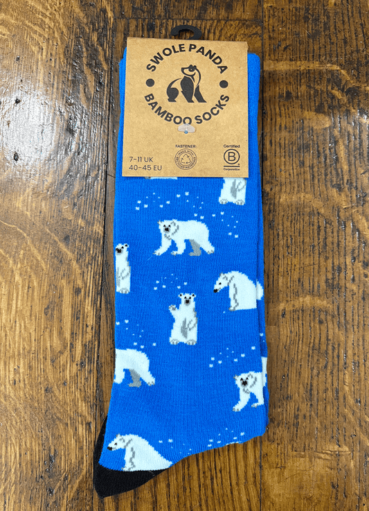 Swole Panda |Polar Bear Socks