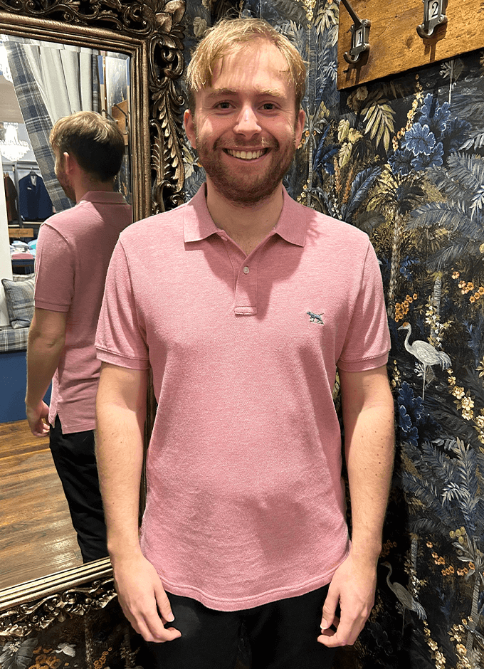 The Gunn Polo Shirt | Coral