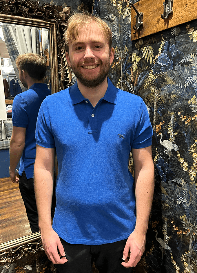 The Gunn Polo Shirt | Lapis