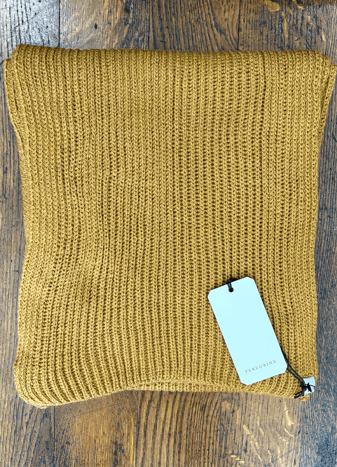 Porter Ribbed Scarf | Wheat