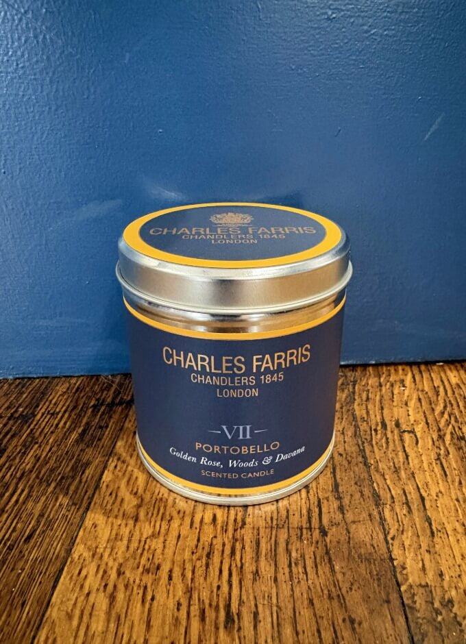 Portobello Signature Tin Candle