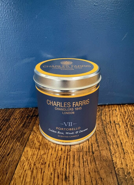 Portobello Signature Tin Candle