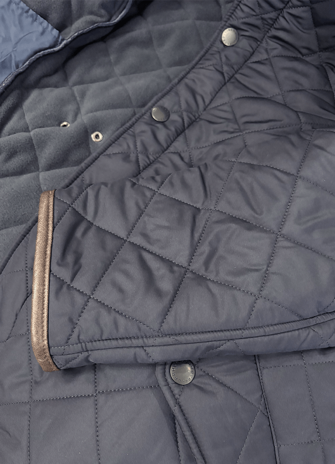 Powell Quilted Jacket | Navy
