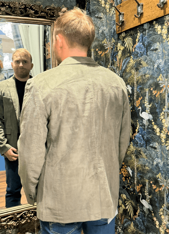 Blackpool Easy Fit Jacket | Putty