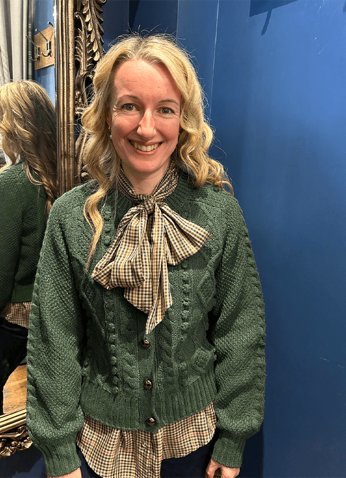 Rafferty Cardigan | Green