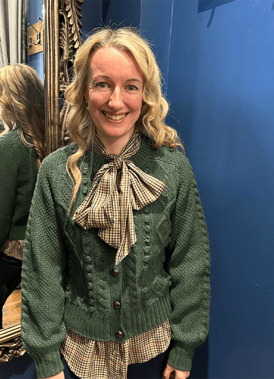 Rafferty Cardigan | Green