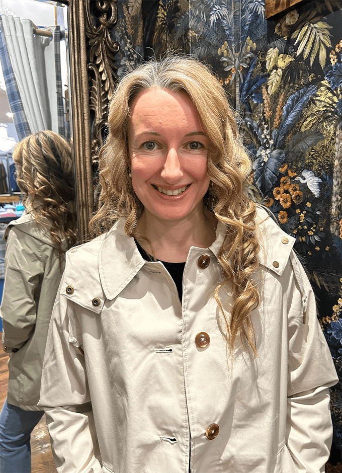Rainmore Button Through Waterproof Coat | Neutral