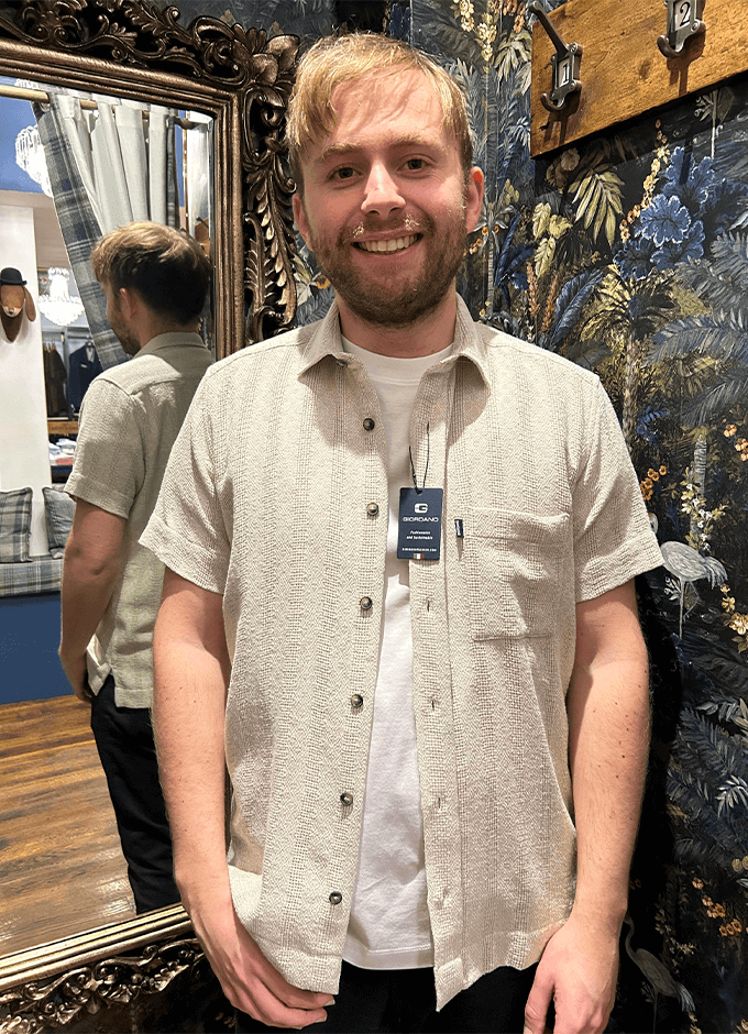 Puglia Short Sleeve Shirt | Sand