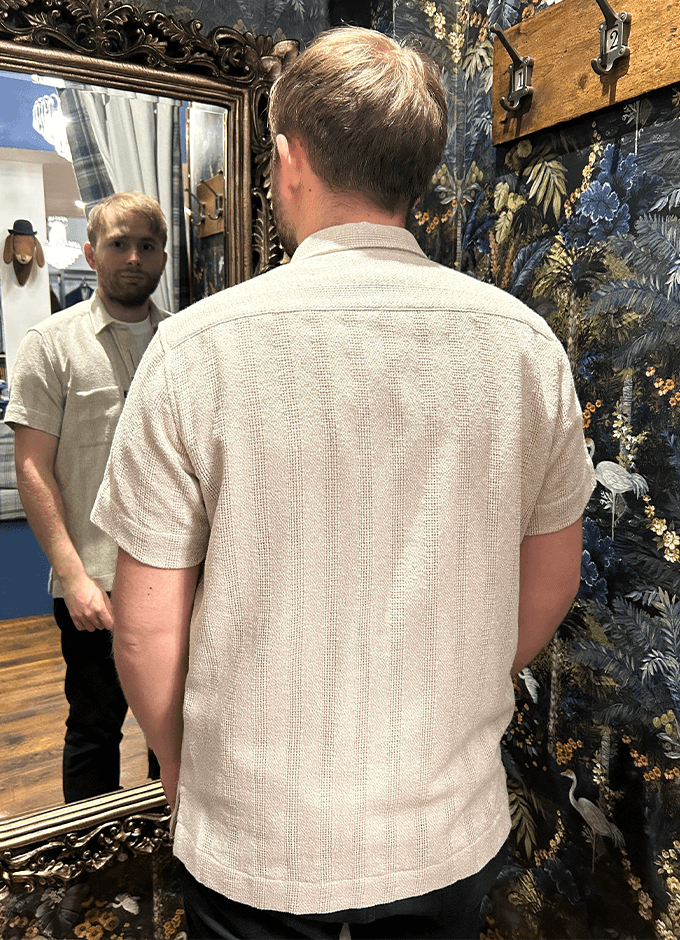 Puglia Short Sleeve Shirt | Sand