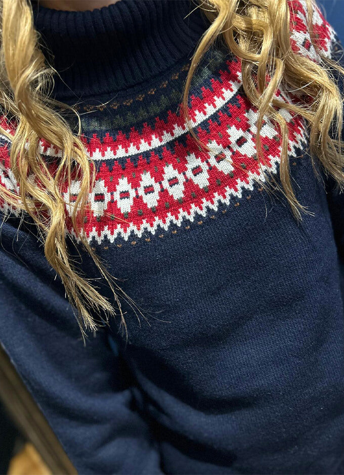 Riverdale Knitted Sweater | Navy