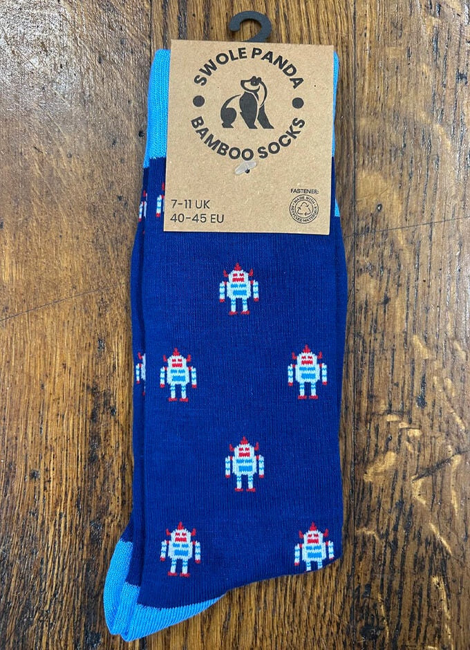 Swole Panda | Robot Socks