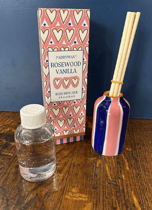 A Dopo 4fl oz./118ml Heart Ceramic Diffuser | Rosewood Vanilla