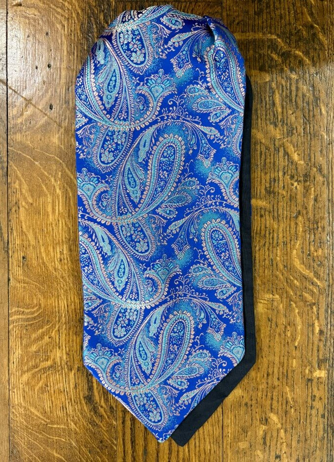 Cravat | Royal/Turquoise Design
