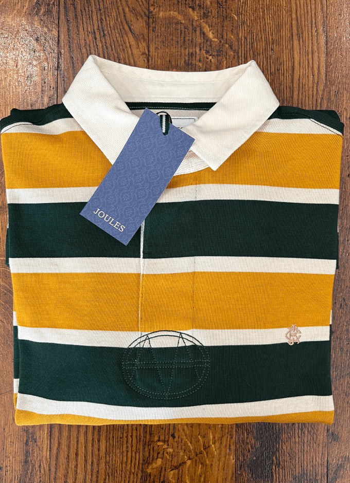 Rugby Club Green Yellow Long Sleeve