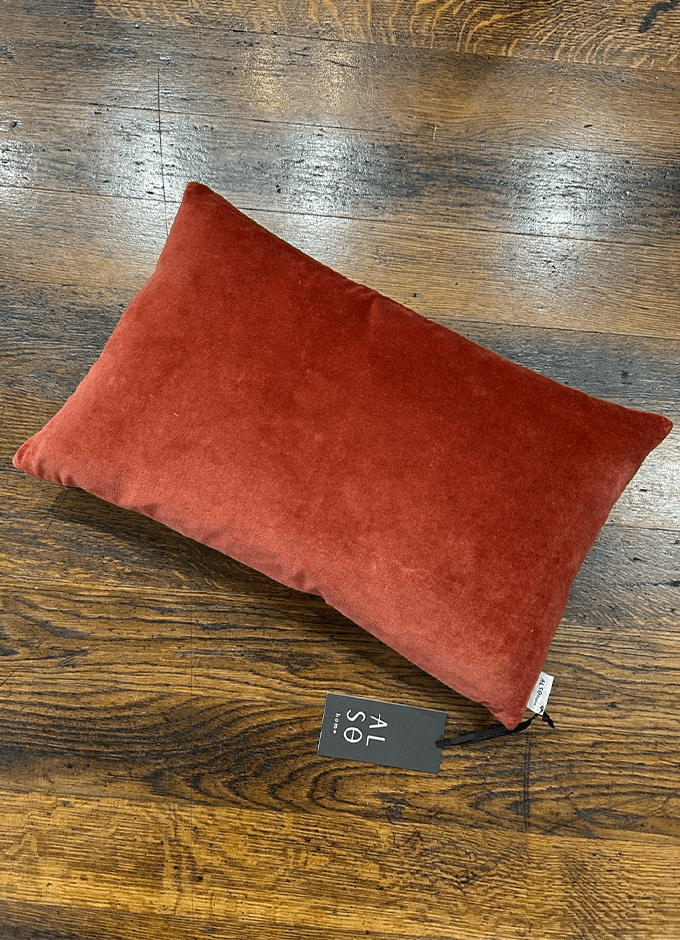 Misi Velvet Cushion 30X50cm | Rust