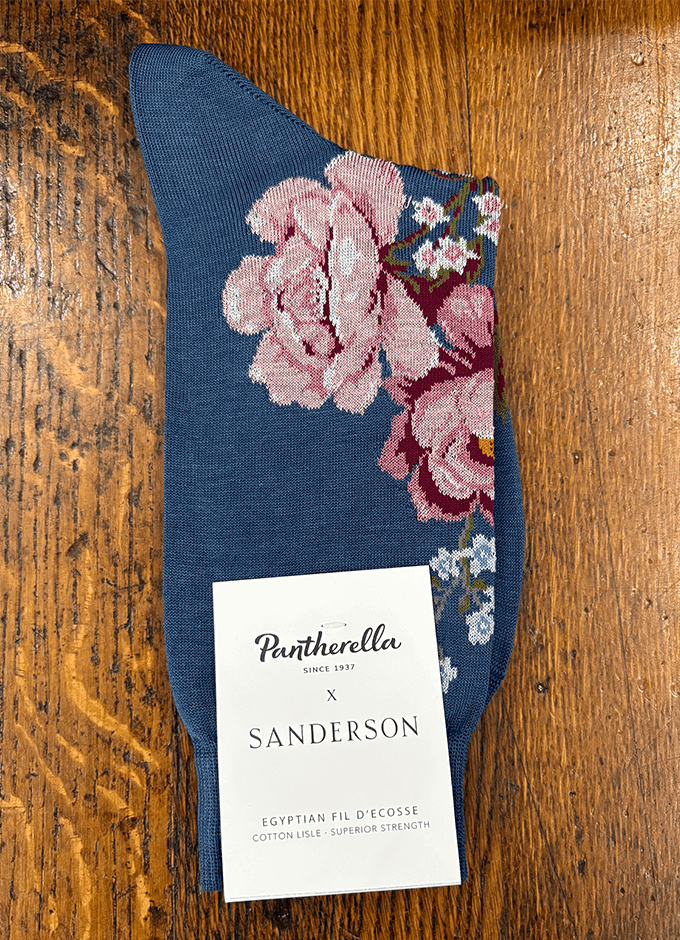 Ladies Sanderson Socks | Blue