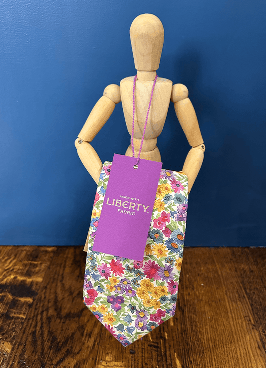 Tie | Sandra Spring Multi | Made with Liberty Fabric