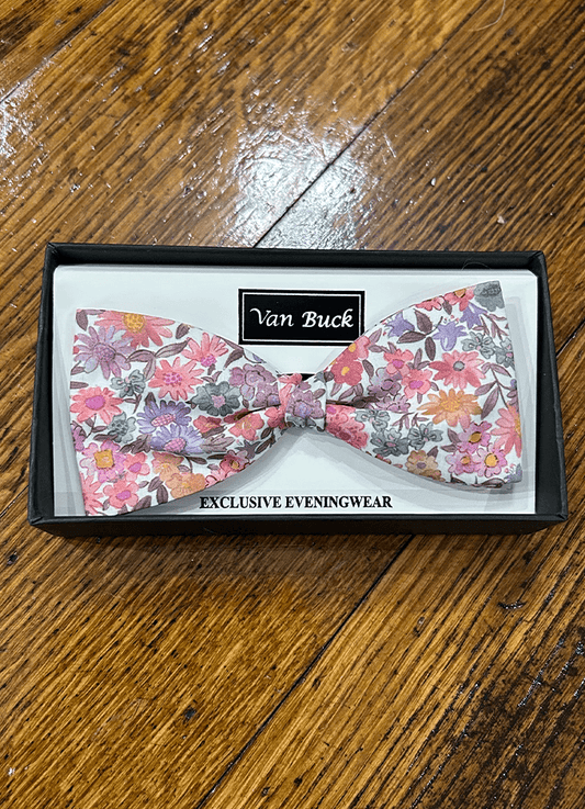 Bow Tie | Sandra Spring Pink | Made with Liberty Fabric