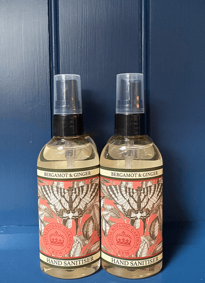 Kew Gardens | Hand Sanitiser | Bergamot and Ginger