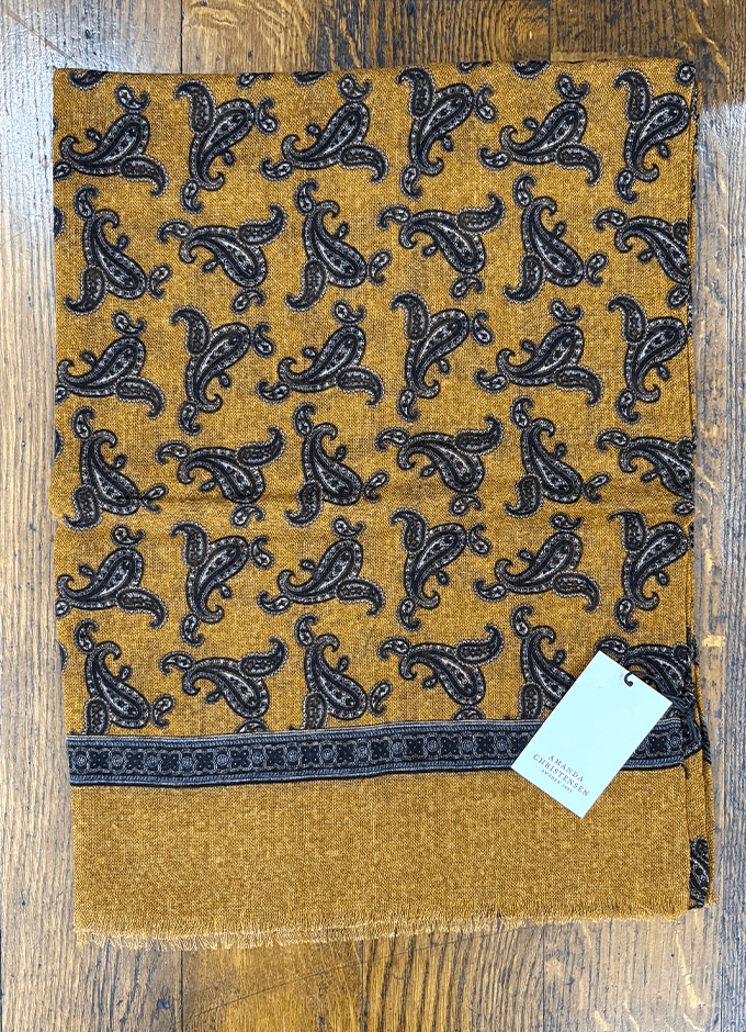 Single Lightweight Scarf | Yellow Melange