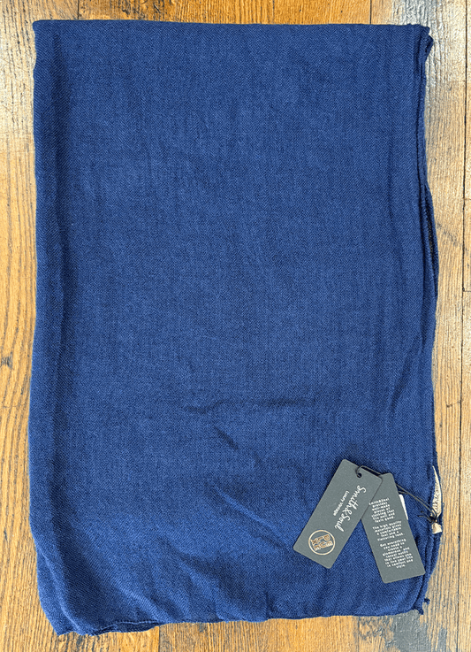 Textured Scarf | Marine