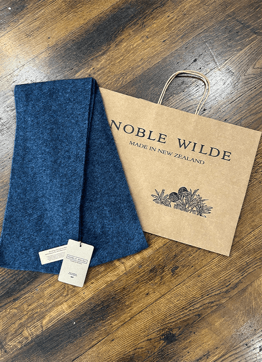 Possum Wool Chevi Scarf | Neptune