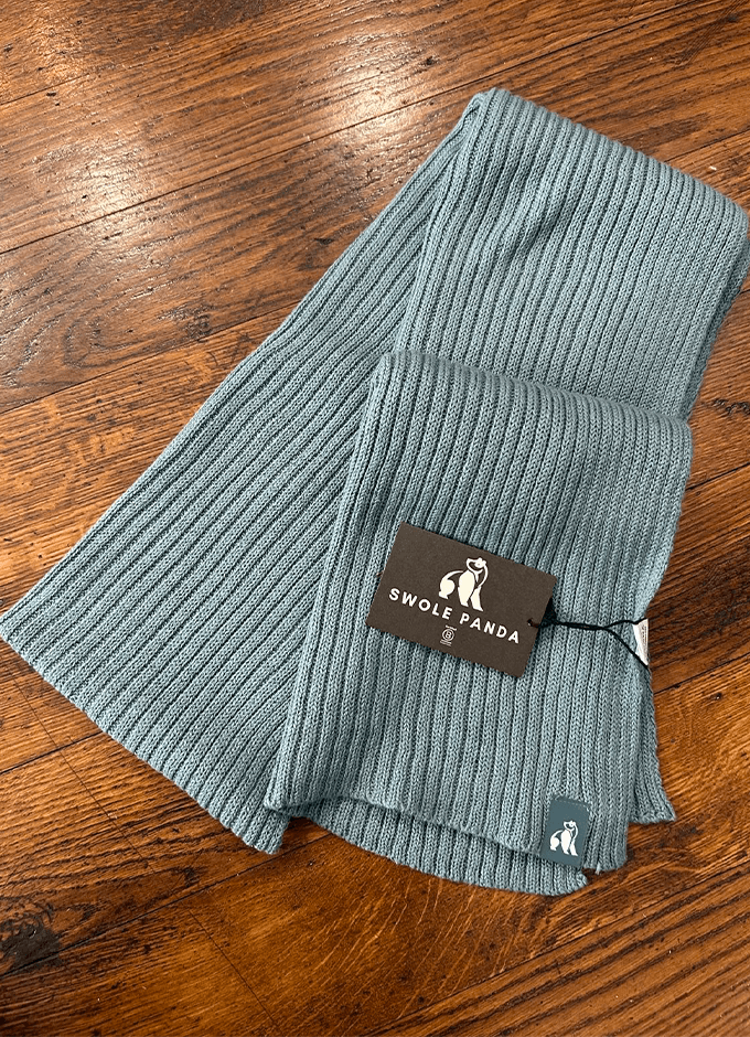 Organic Cotton Scarf | Turquoise