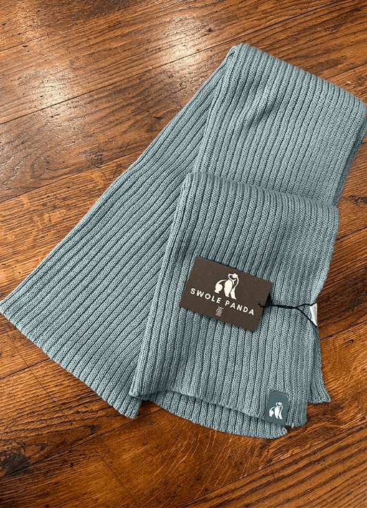 Organic Cotton Scarf | Turquoise