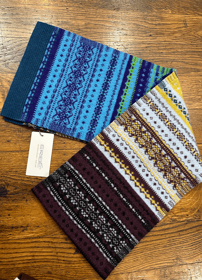 Alloa Fairisle Scarf |Sirius