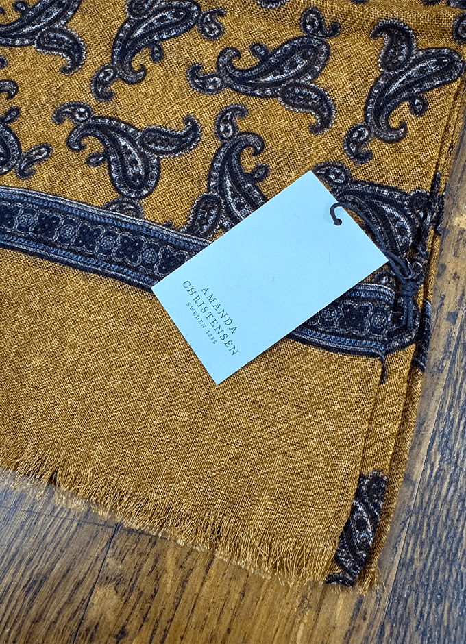 Single Lightweight Scarf | Yellow Melange