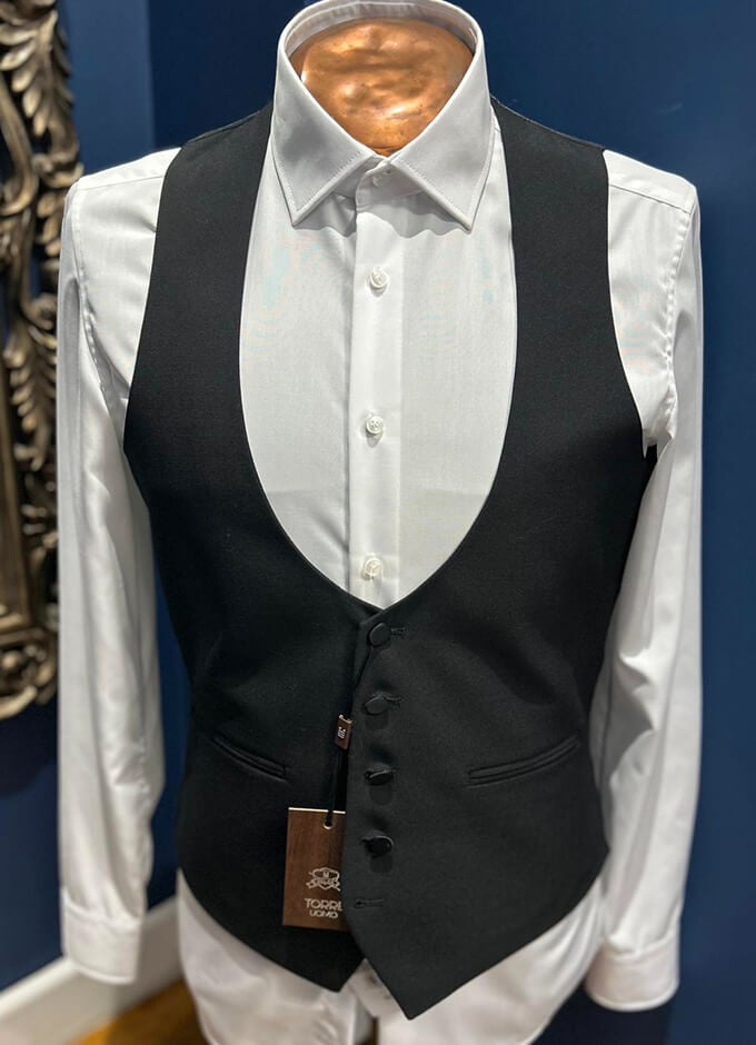 Dinner Suit Waistcoat | Black