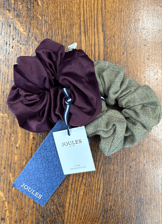 Annika Tweed Scrunchie | 2 Pack