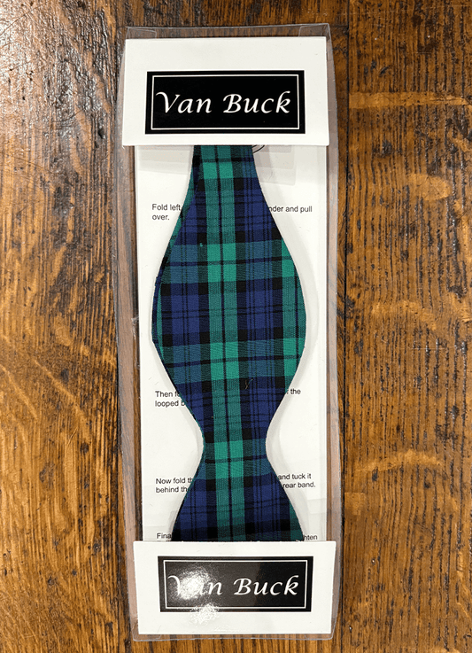 Self Tie Bow Tie | Black Watch Tartan