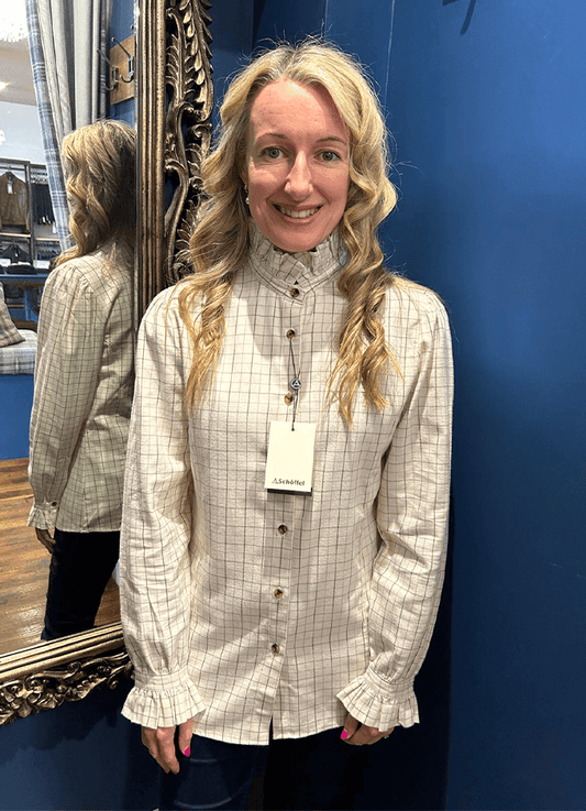 Sheringham Shirt | Cobblestone Tattersall