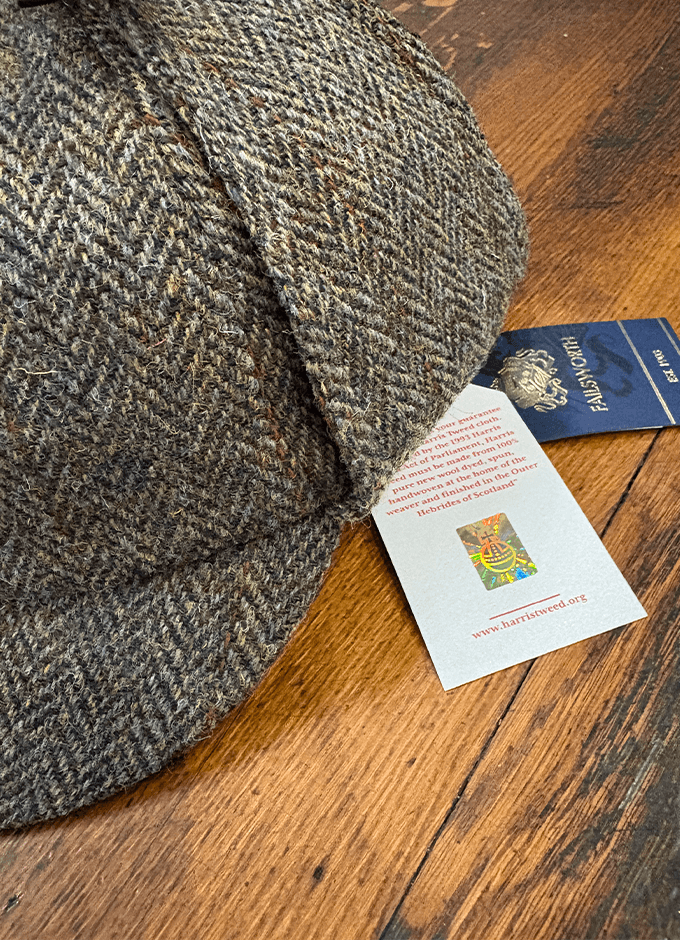 Sherlock | Brown Herringbone