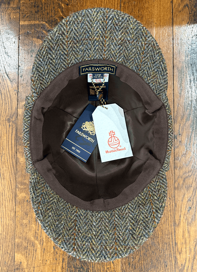 Sherlock | Brown Herringbone