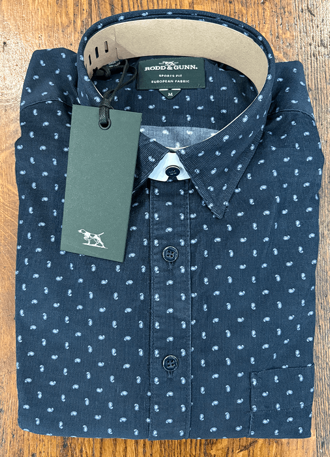 Rodd & Gunn | Harrington Shirt | Blueberry