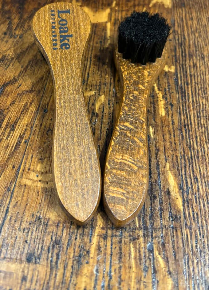 Small Horsehair Brush | Dark Wood