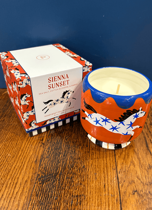 Cabana 184g Rust Ceramic Candle | Sienna Sunset