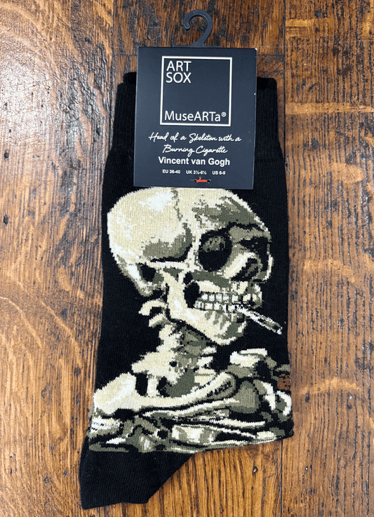 Artsox | Ladies | Head of Skeleton With a Burning Cigarette | Vincent van Gogh