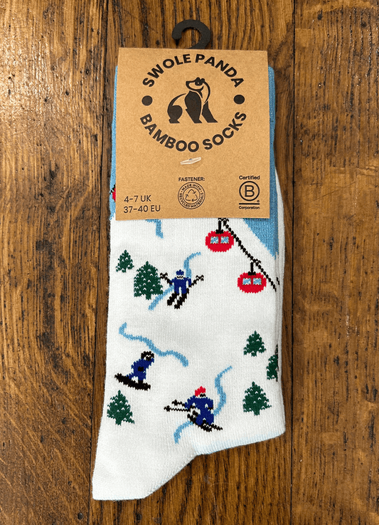 Swole Panda | Ski Slope Socks
