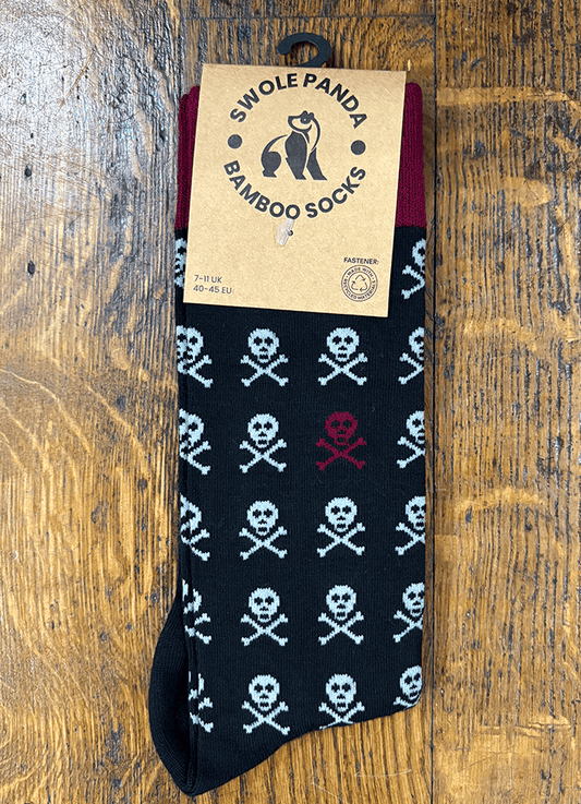 Swole Panda | Skull Socks