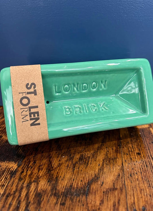 London Brick Soap Dish | Green