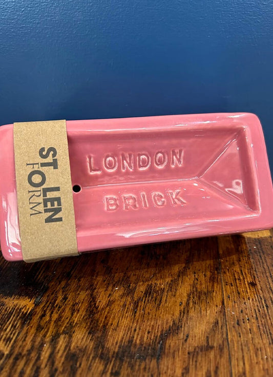 London Brick Soap Dish | Pink