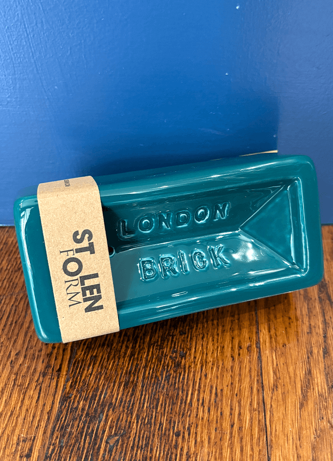 London Brick Soap Dish | Teal