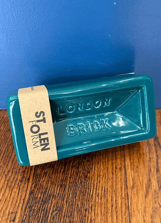 London Brick Soap Dish | Teal
